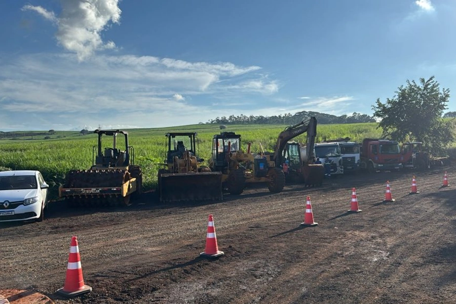 Ribeirão Preto recebe início das obras de programa de recuperação de estradas
