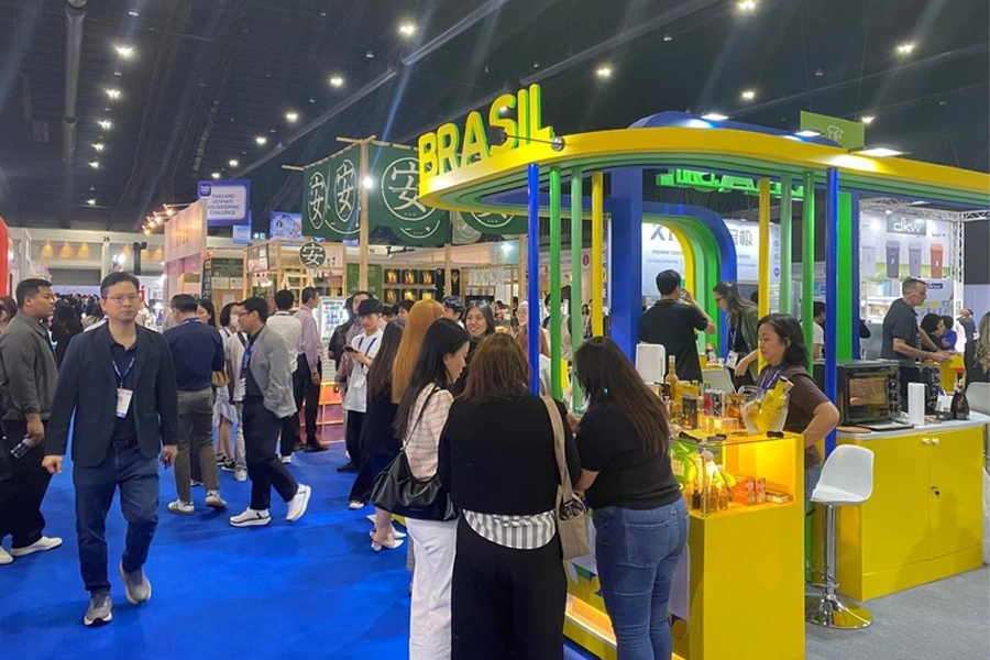 Brasil leva alimentos e bebidas à THAIFEX HOREC Asia 2026 e amplia conexões comerciais no Sudeste Asiático