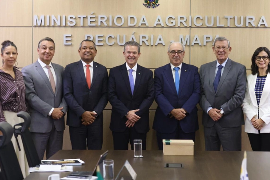 Ministros da Agricultura do Brasil e do Uruguai discutem pautas prioritárias para o agronegócio