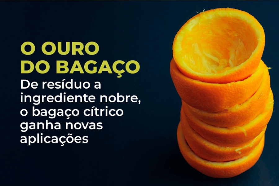 O valor do bagaço da laranja