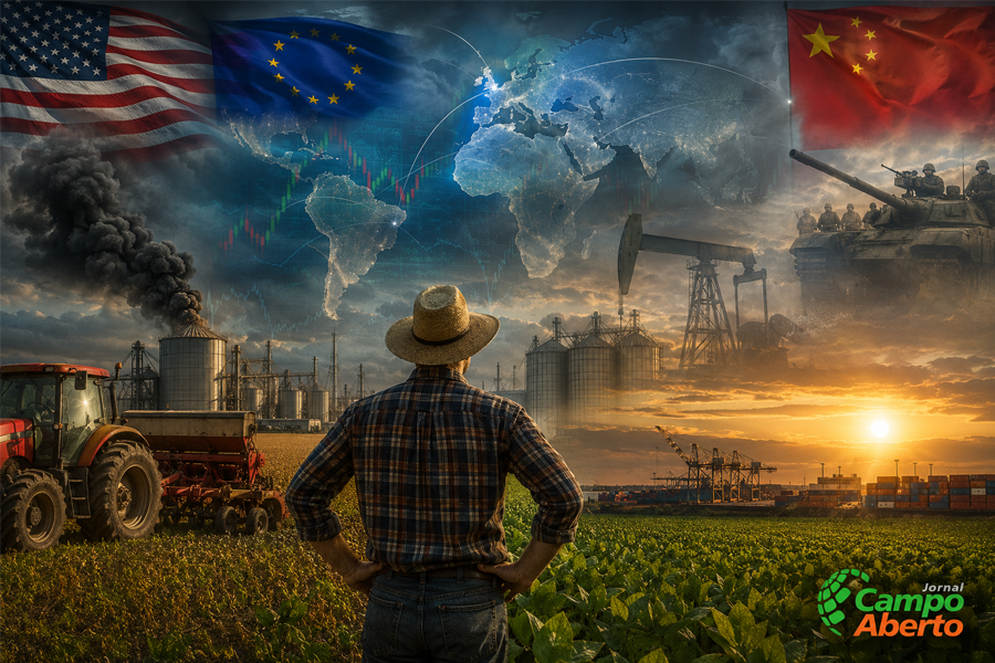 Geopolítica, incertezas e o agro brasileiro: o momento exige visão estratégica