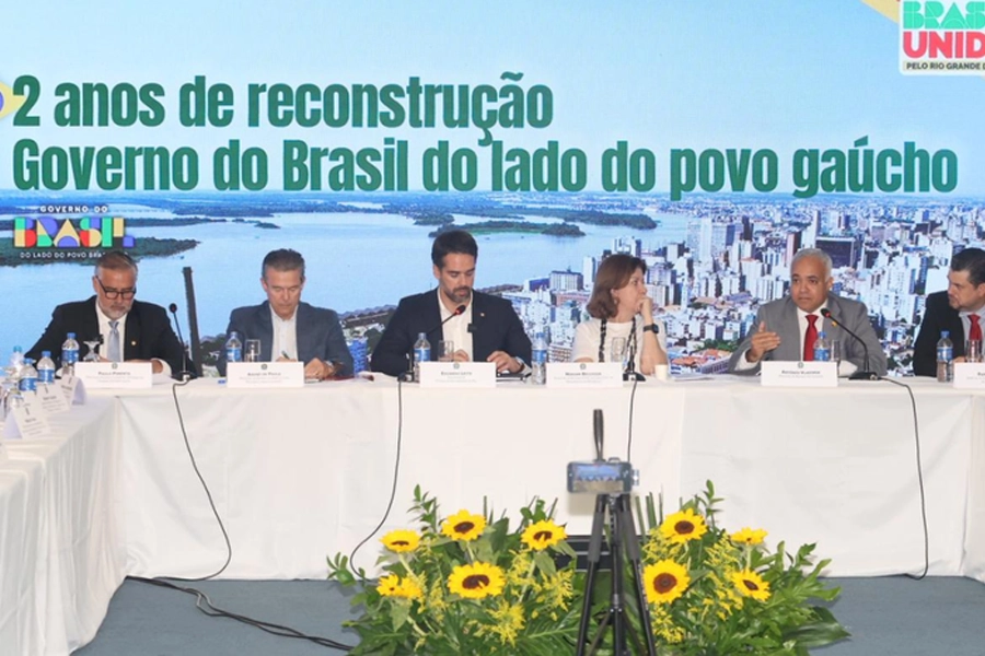 Ministro André de Paula participa de agenda sobre reconstrução do Rio Grande do Sul