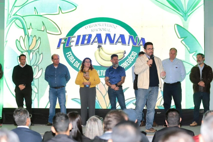 Secretaria de Agricultura participa da Feibanana 2026 no Vale do Ribeira