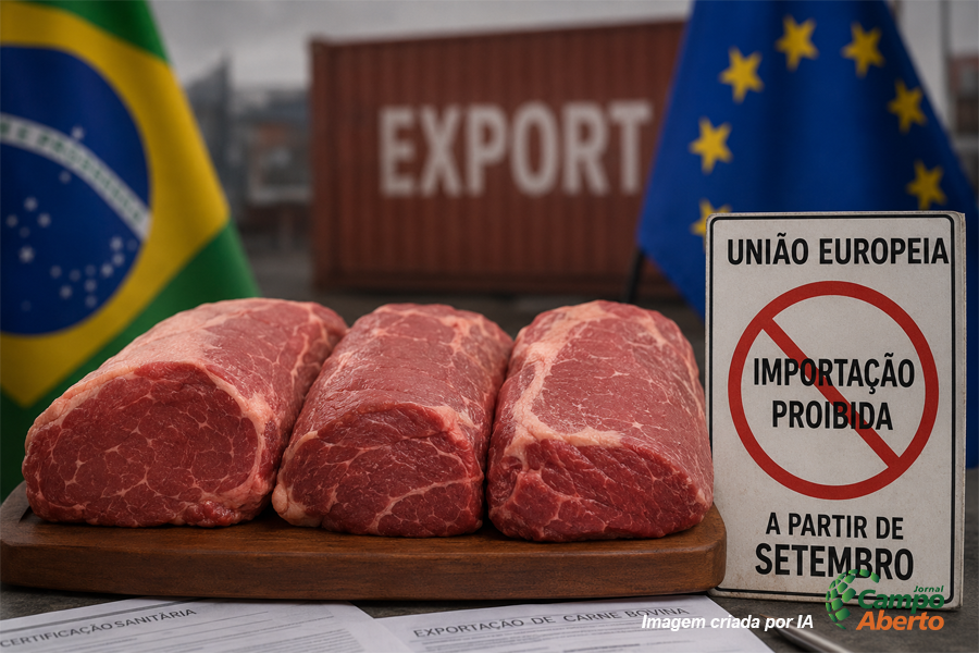 UE ameaça barrar carne brasileira e acende alerta máximo no agro nacional