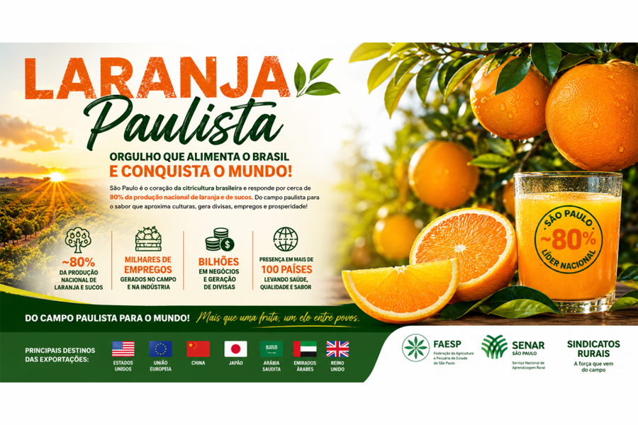 Laranja Paulista Aproxima Culturas e Conecta o Mundo