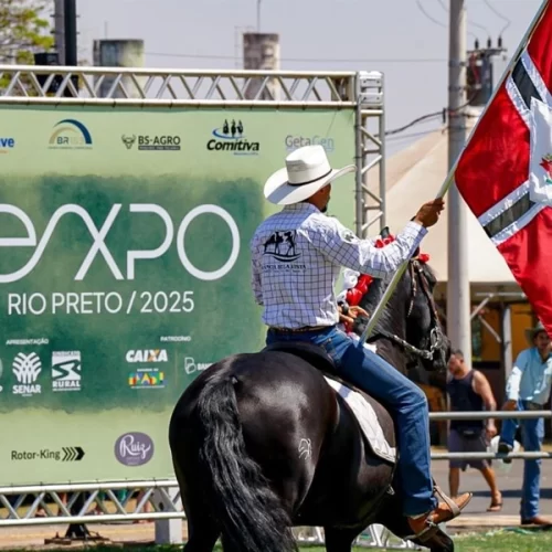 São José do Rio Preto deu início nesta segunda-feira (15) à 62ª edição da Expo Rio Preto, tradicional feira agropecuária que acontece no Recinto de Exposições Alberto Bertelli Lucatto.