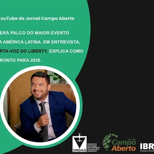 Congresso da Aviação Agrícola de 2026 será realizado em Goianápolis (GO) no Condomínio Liberty