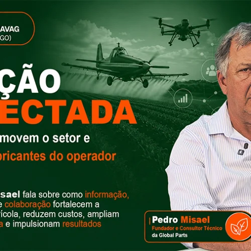 Aviação conectada aproxima fabricantes, manutenção e operadores e mira uma operação mais eficiente no campo