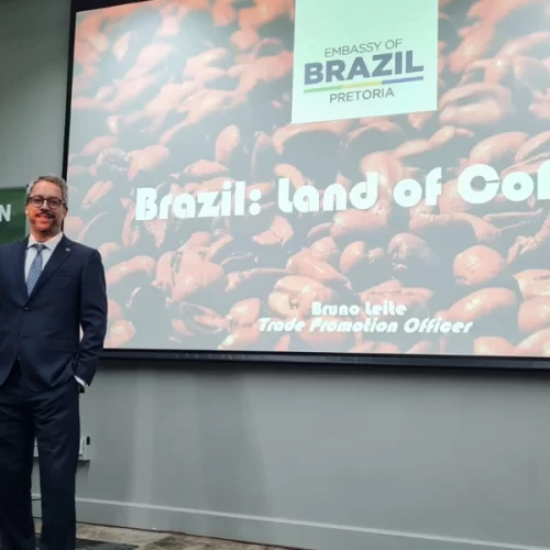 Café e cachaça brasileiros são promovidos em evento na África do Sul