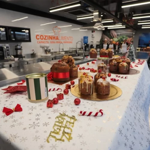 Renda extra e qualificação: Cursos gratuitos de culinária natalina em Paraisópolis