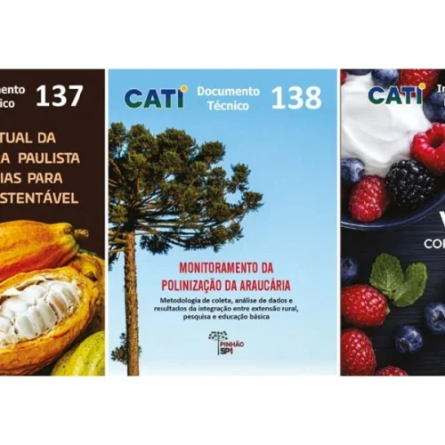 CATI reforça compromisso com desenvolvimento sustentável de cadeias produtivas e fortalecimento de produtores rurais via  lançamento de novas publicações técnicas 