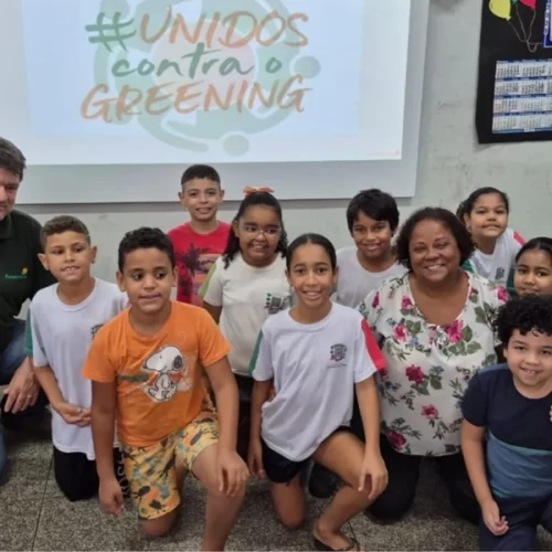 Mais de 480 alunos de Flórida Paulista (SP) participam de palestras educativas sobre greening