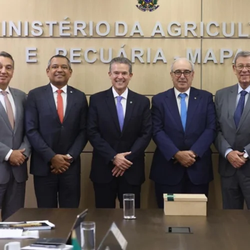 Ministros da Agricultura do Brasil e do Uruguai discutem pautas prioritárias para o agronegócio