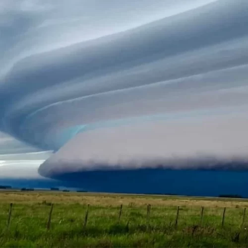 Supercélula de chuva avança do Uruguai ao Rio Grande do Sul