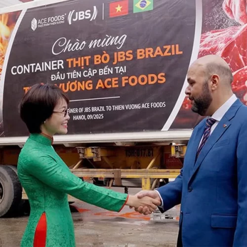 Vietnã recebe as primeiras 27 toneladas de carne bovina brasileira